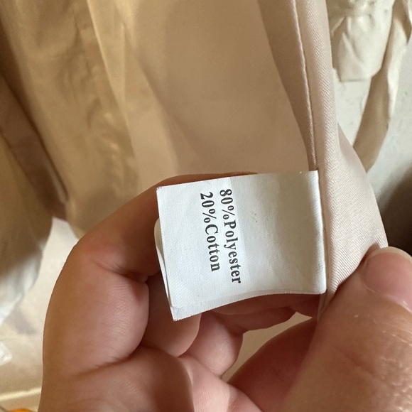 ❤️‍🔥2/$20❤️‍🔥LILY.J London Bow Trench Coat Size Small - Picture 10 of 10